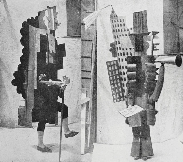 x2jyvia6kpu71 Jean Cocteau, Pablo Picasso, Erik Satie aynı sahnede : Parade (Geçit Töreni, 1917)