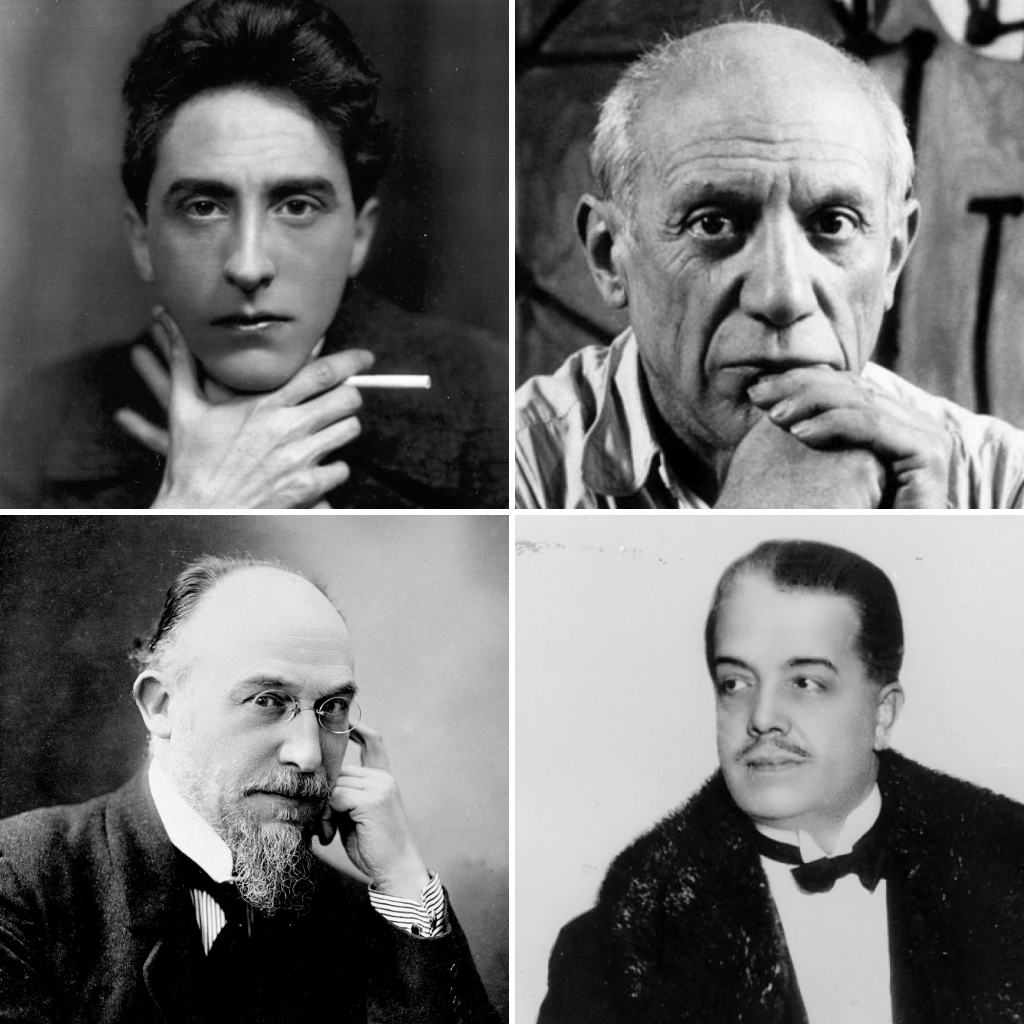 archivo-11-5-17-10-51-58 Jean Cocteau, Pablo Picasso, Erik Satie aynı sahnede : Parade (Geçit Töreni, 1917)