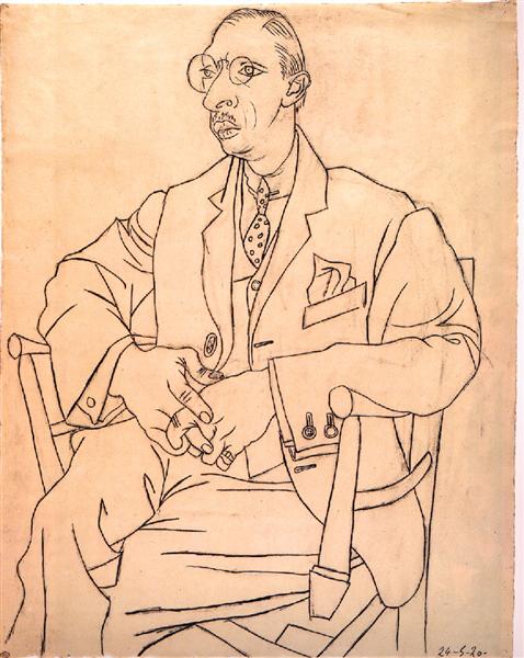 portrait-of-igor-stravinsky-1920.jpgLarge Jean Cocteau, Pablo Picasso, Erik Satie aynı sahnede : Parade (Geçit Töreni, 1917)